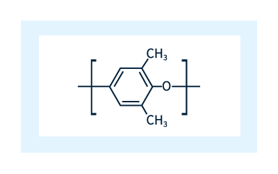 図1　ポリフェニレンエーテルの化学構造