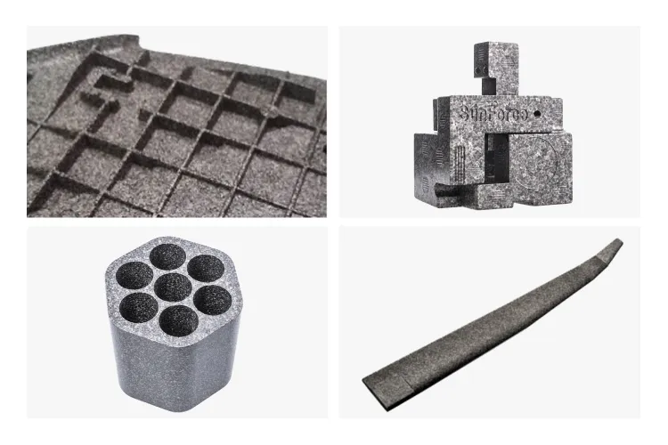 硬質発泡体 サンフォース®の成形例