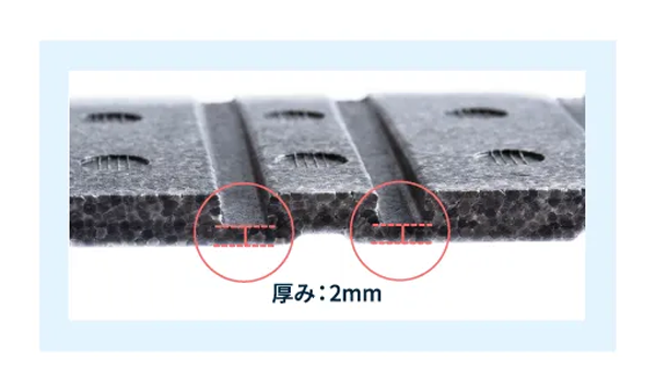 サンフォース®成形品（薄肉成形事例）